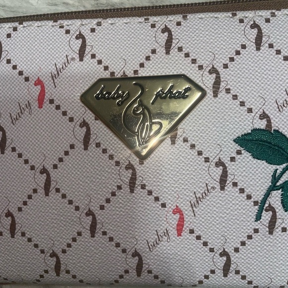 Y2k 🌹 Wallet wristlet baby phat wallet crossbody bag - Picture 5 of 14